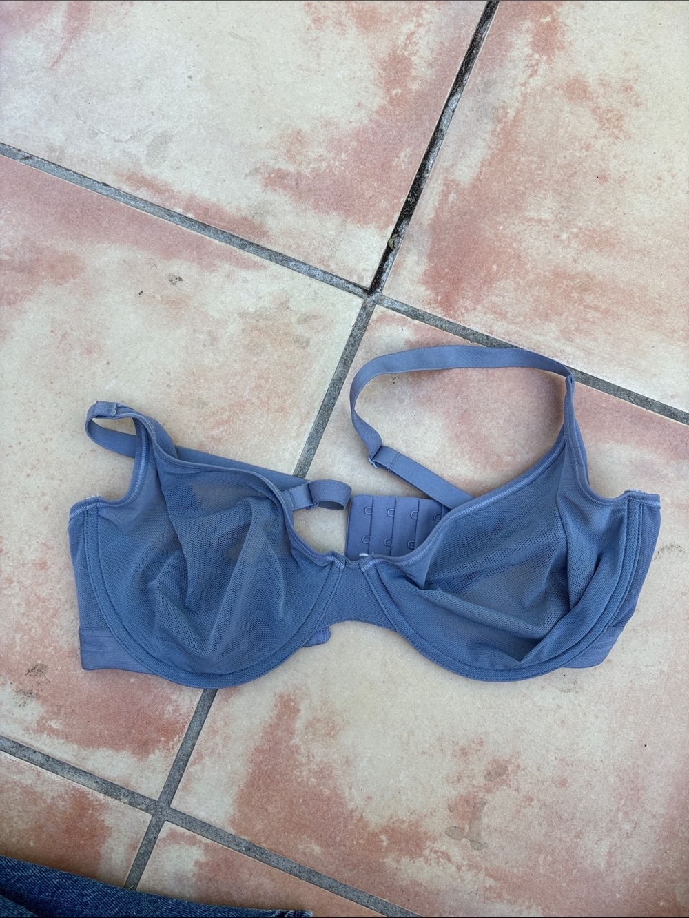 Negative underwear sieve bra 34D